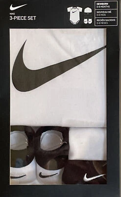 Conjunto de 3 piezas de ropa de bebé Nike o Air Jordan 🎁; 0-6M, 6-12M, con descuento después de la compra Foto 1 de 2