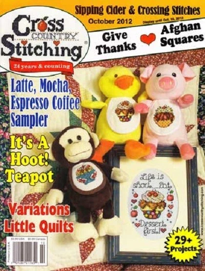 Cross Country Stitching Magazine 2012 October - Image 1 of 1