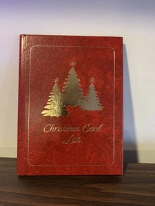Christmas Card List Book - Picture 1 of 3
