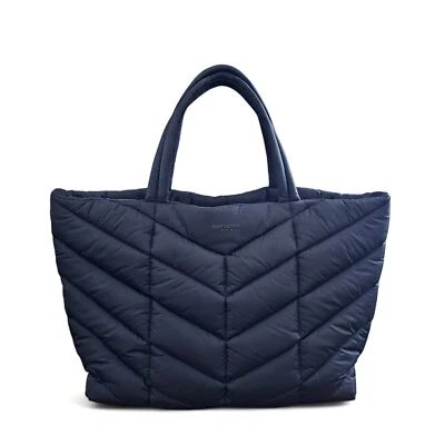 Saint Laurent Puffer Quilted Tote - Nylon - Black Celebrities' diaper bag - Image 1 of 4