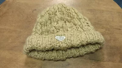Gorro Roxy Tostado Grueso Tejido Gorra Lana y Acrílico  Foto 1 de 2