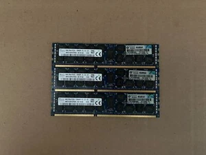 3X HYNIX 8GB PC3L-10600R 1333MHZ SDRAM SERVER MEMORY HMT31GR7CFR4A-H9 AA3-2(3) - Picture 1 of 5