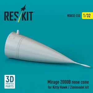 Mirage 2000B nose cone for Kitty Hawk / Zimimodel kit 1:32 ResKit RSU32-0233 - Picture 1 of 3