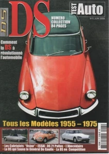 TEST AUTO 5 SPECIAL CITROEN DS 1955 1975 - 82 PAGES - Imagen 1 de 3