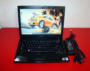 Dell Latitude E6400 Core 2 Duo T9600 2.80GHz Laptop Win10 64 SSD 4GB Lght Sensor - Picture 1 of 12