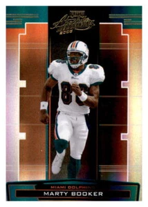 2005 Absolute Memorabilia Marty Booker NFL Base Card Set Break Foil Dolphins #83 - Picture 1 of 2