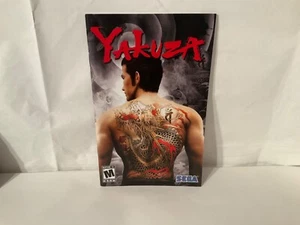 *Manual Only* Yakuza PS2 Playstation 2 Instructions Book **OEM** - Picture 1 of 2