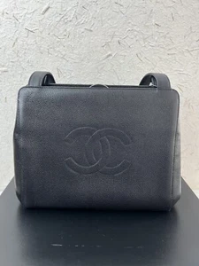 Chanel Coco Mark Handtasche schwarz - Bild 1 von 16