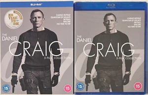 Daniel Craig-James Bond Collection 007[Blu-ray][Region Free]New Sealed-Slipcover - Picture 1 of 2