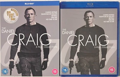 Daniel Craig-James Bond Collection 007[Blu-ray][Region Free]New Sealed-Slipcover - Image 1 of 2