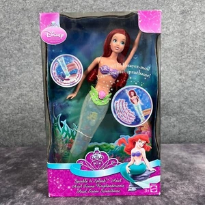 Disney Princess Sparkle & Splash Ariel - NEW Sealed 2008 Mattel Little Mermaid - Picture 1 of 7