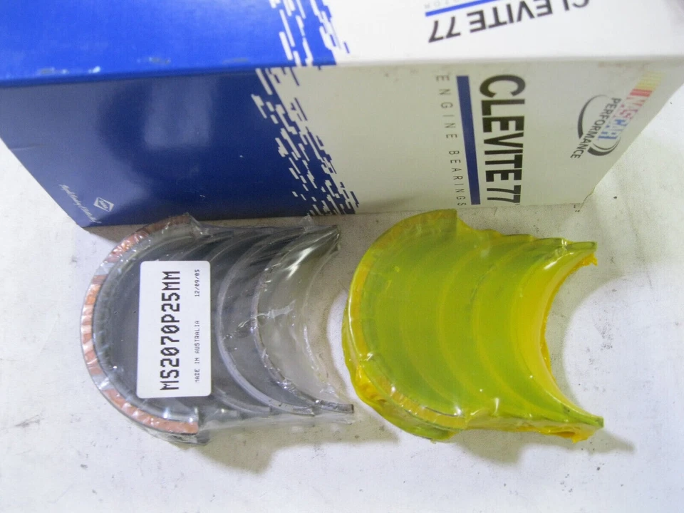 Engine Crankshaft Main Bearing Set Clevite MS-2070P .25MM Foto 1 de 4