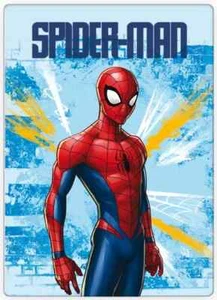 Spiderman Boys Girls Kids Soft Touch Polar Fleece Blanket Throw 100 x 140cm - Picture 1 of 2