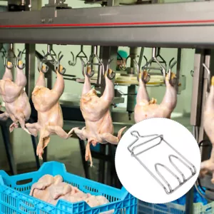 Kill Chickens and Ducks Hooks Stainless Steel Meat Goose Hanging Baby - Picture 1 of 12