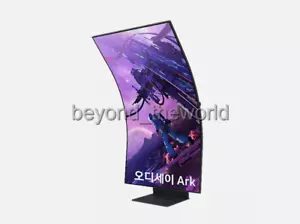 SAMSUNG Odyssey Ark S55BG970 Curved 55" Monitor 4K UHD 165Hz AMD ⭐Tracking⭐ - Picture 1 of 8