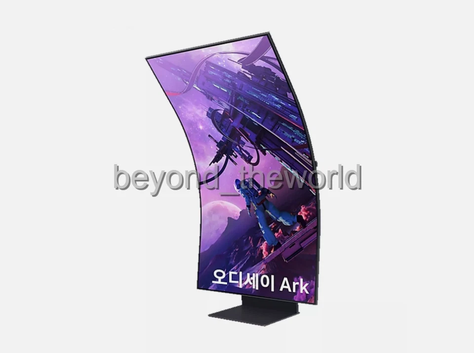 SAMSUNG Odyssey Ark S55BG970 Curved 55" Monitor 4K UHD 165Hz AMD ⭐Tracking⭐ - Image 1 of 4