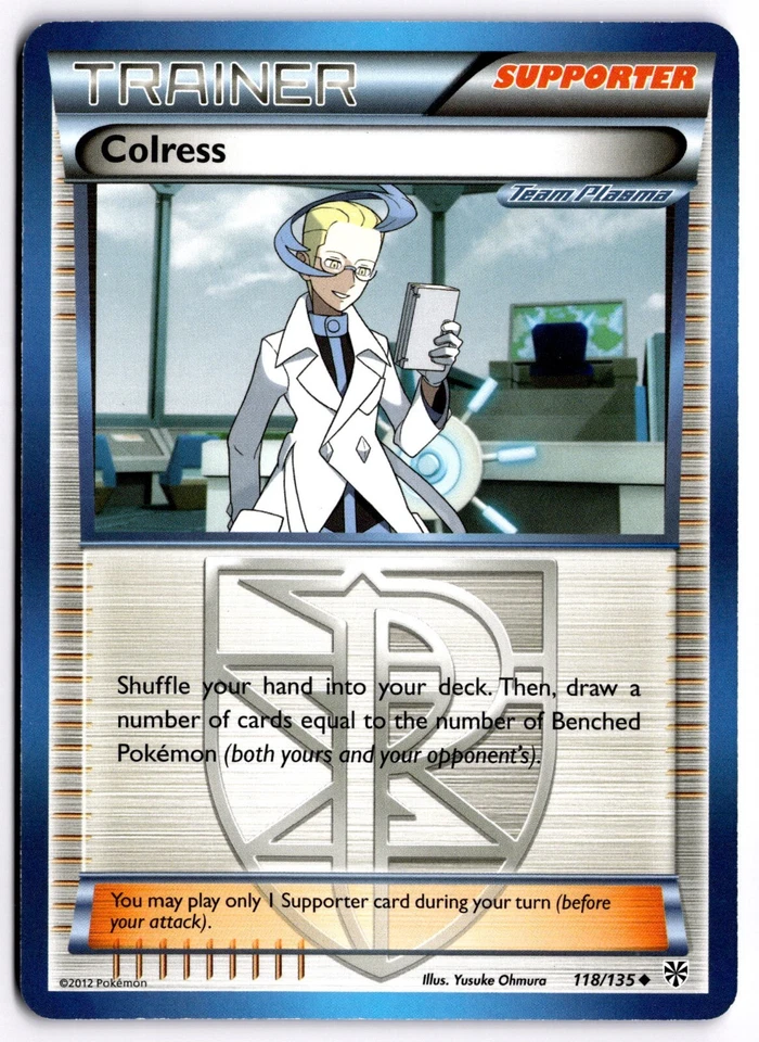 Pokemon TCG Colress (Team Plasma) 118/135 Plasma Storm Regular - Image 1 of 1