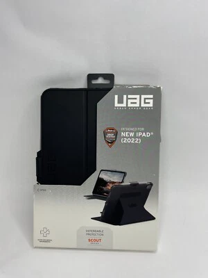 UAG - Funda Scout Folio para Apple iPad de 10,9 pulgadas (Último Modelo 2022) - Negra Foto 1 de 4