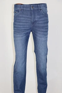 HUGO BOSS Jeans, Mod. Albany+, Size 33/34, Relaxed Fit, Stretch, Bright Blue - Picture 1 of 13