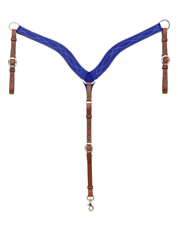 Cuello de pecho circular en Y Marfa luces cosidas gamuza superposición 1070-20 Foto 1 de 1