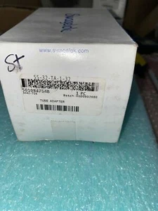 Swagelok Tube End Male Adap 2” Tube Stub 2" Male NPT 316 Stainless SS-32-TA-1-32 - Picture 1 of 6