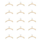 15pcs Lasting Miniature Hanger Small Hangers for Storing Doll Clothes