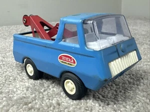 Vintage Tonka Mini Blue Econoline Wrecker 1970s 4.5" - Picture 1 of 5