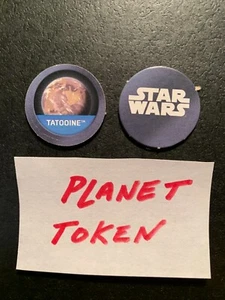 STAR WARS Clue TATOOINE Planet Token GAME REPLACEMENT PIECE 2015 Disney - Picture 1 of 2