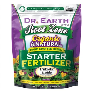 Dr Earth Root Zone Plant Food and Starter Fertilizer 4 lbs. - Picture 1 of 2