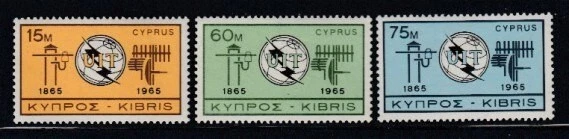 CYPRUS Unión Internacional de Telecomunicaciones MNH Set Foto 1 de 1