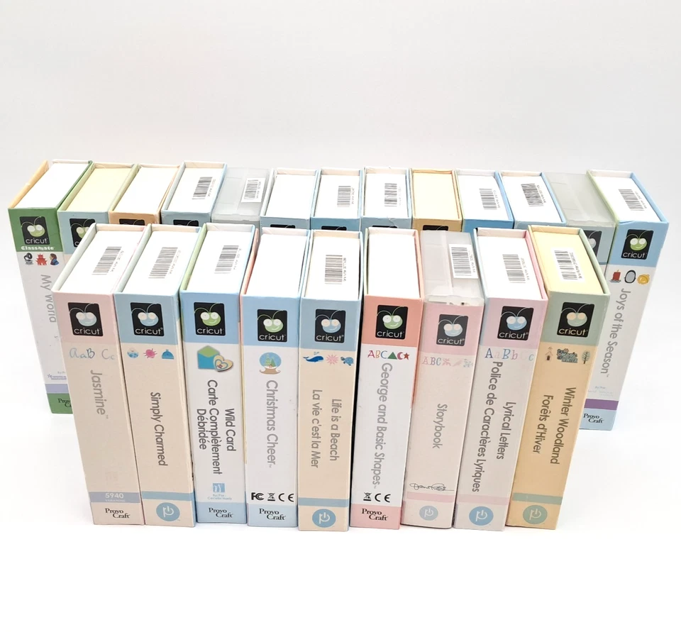 Cartucho Cricut usado - TU ELECCIÓN de tema de diseño - Descuentos por cantidad Foto 1 de 1
