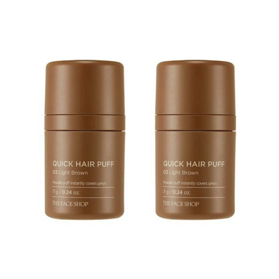 The Face Shop Quick Hair Puff Sombra Nº3 Marrón Claro 7g*2 Piezas - ENVÍO GRATUITO Foto 1 de 1