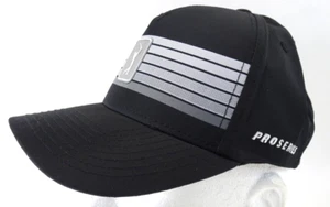 Gorra de Golf PGA Tour Rayas Negra y Gris Serie Pro Ajustable NUEVA CON ETIQUETAS - Imagen 1 de 9