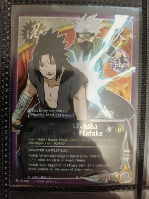 Iruka Umino - PR-008R - 1st Edition FOIL Promo Cards NM - Naruto CCG RARE  FOIL