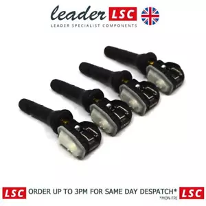 TPMS Sensors x4 for Ford MONDEO PUMA RANGER S MAX TOURNEO 2562276 New OEM - Picture 1 of 12