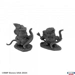 MOUSLING RANGER AND YEOMAN Reaper Minis Bones USA: Reaper Legends REM30212 D&D - Picture 1 of 3