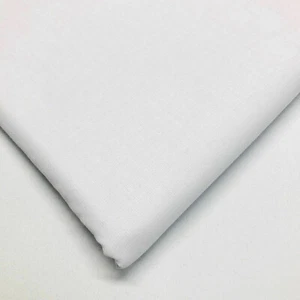 WHITE 100% Cotton Calico Fabric Sheeting Craft Quitting Material 60" By Meter - Picture 1 of 1