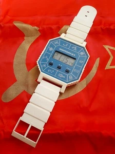 ELEKTRONIKA ""ZODIAC"" 8-5 SOWJETISCH RUSSISCH 1992 WECKER ELECTRONICA HANDGELENKWAND - Bild 1 von 10