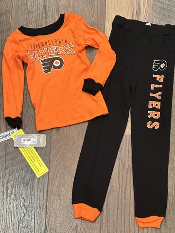 Philadelphia Flyers NHL Toddler Boys 2-Pc Pajama Set / NWT Cover
