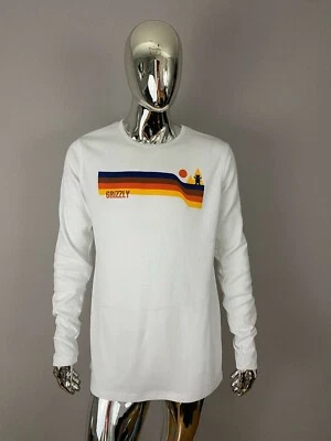 Men's Grizzly Griptape White Graphic T Shirt Size 3XL - Image 1 of 4