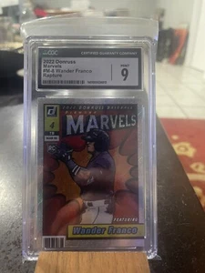 2022 Panini Donruss - Marvels Rapture #M-8 Wander Franco (RC) CGC 9 - Picture 1 of 1