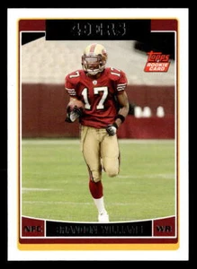Brandon Williams 2006 Topps Rookie Card #347 San Francisco 49ers - Picture 1 of 2