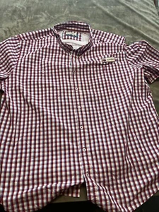 Magellan Classic Fit Moisture Wicking Outdoor Plaid Shirt 3XL Vented Snap Button - Picture 1 of 5