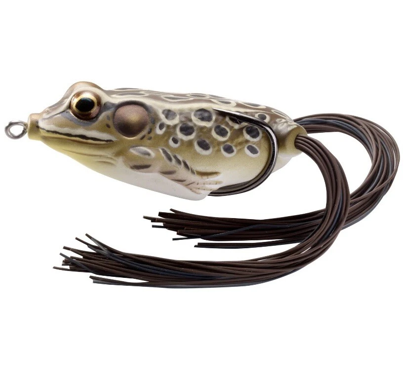 2011 Koppers 2 5/8" Live Target Hollow Body Surface Frog in Tan/brown OAPL