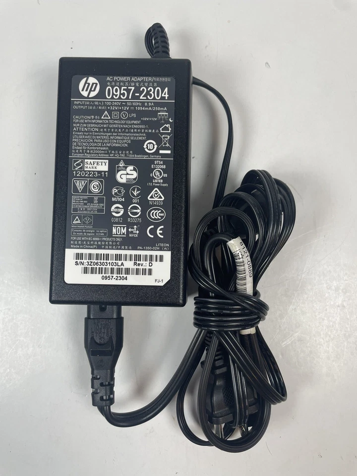 HP 0957-2304 OEM Original AC Adapter Power Supply OfficeJet 6700 - Image 1 of 1