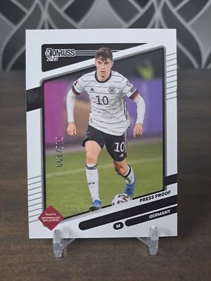 2021-22 Donruss 67 Kai Havertz PRESS PROOF PURPLE /199 Germany Chelsea soccer - Image 1 of 2