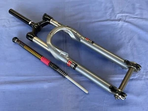 ROCK SHOX Psylo U-Turn 20mm axle Fork 80mm-125mm 26” MTB with additional spring  - Picture 1 of 8
