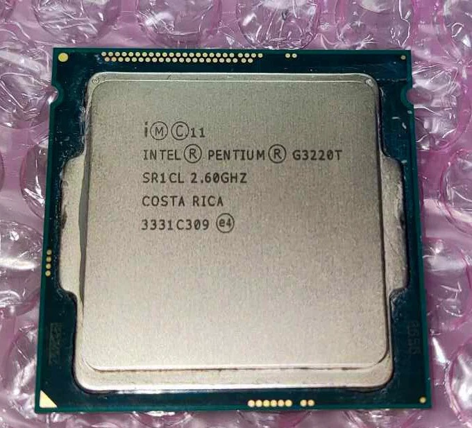 Intel Pentium G3220T CPU 2.60GHz 4th Gen Haswell SR1CL 3MB Cache 35W FCLGA1150. - Image 1 of 1