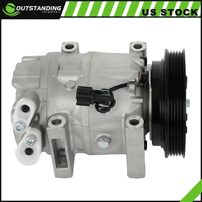 Compresor de aire acondicionado compatible con Nissan Pathfinder 3,3 L 3,5 L 1999 2000 para Infiniti QX4 Foto 1 de 4