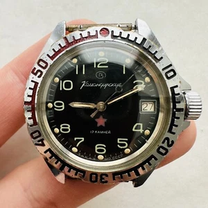RARE VOSTOK Komandirskie ZAKAZ MO USSR Watch Soviet Military Mechanical Old - Bild 1 von 15